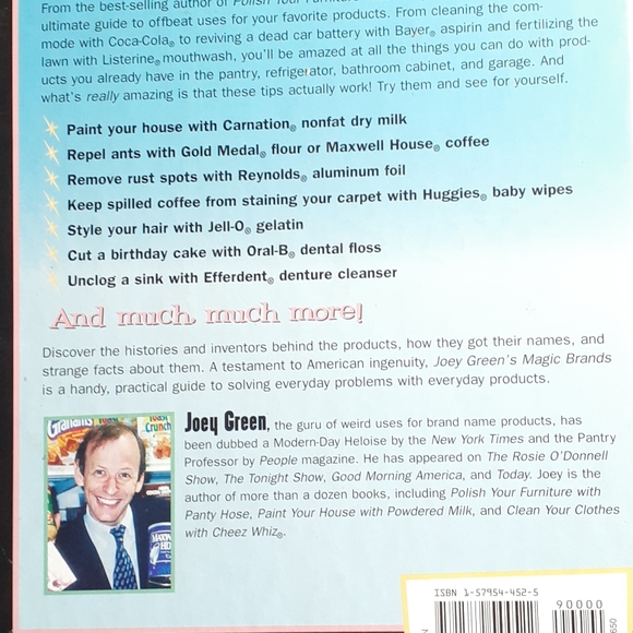 Magic Brands by Joey Green Book - Picture 9 of 9